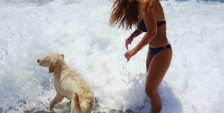 Beauties and their pets