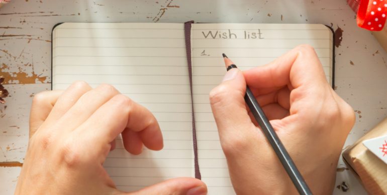 Making a Wish List in the New Year
