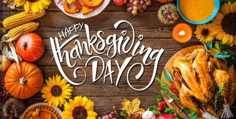 22nd of November – Thanksgiving Day