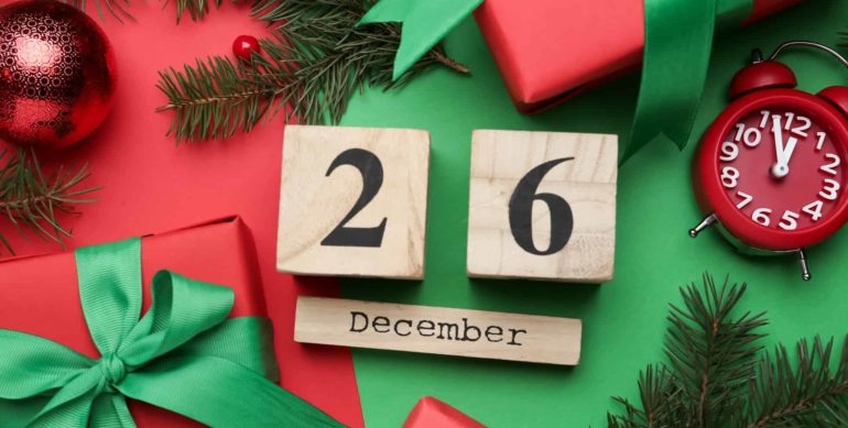 26th of December – Boxing Day