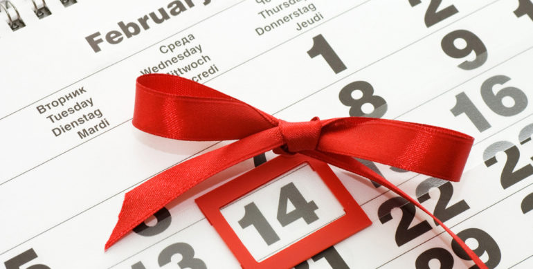 14th of February – Valentine’s Day