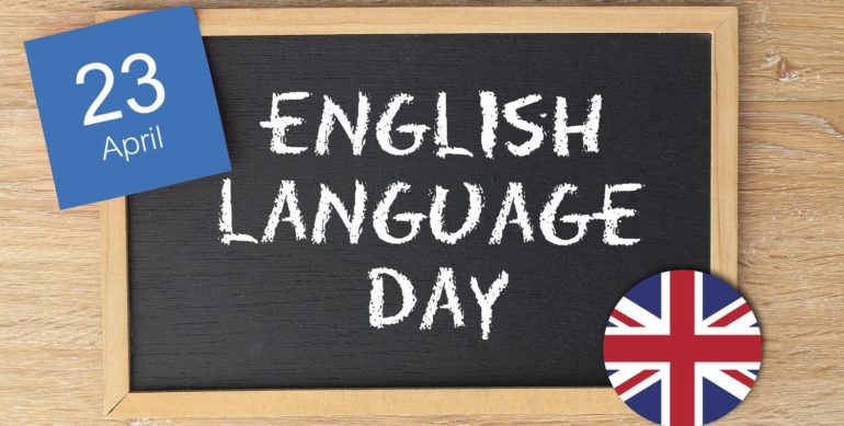 23rd of April – English Language Day