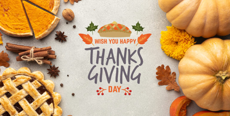 Celebrate Thanksgiving with your loved one